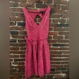 BCBG Katrina dress. Open back. So pretty and sparkly. Size 6.